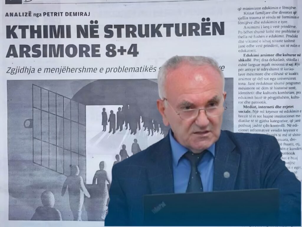Prof. Petrit Demira/Riktheni 8 vjeçaren në shkolla! Ja përse…