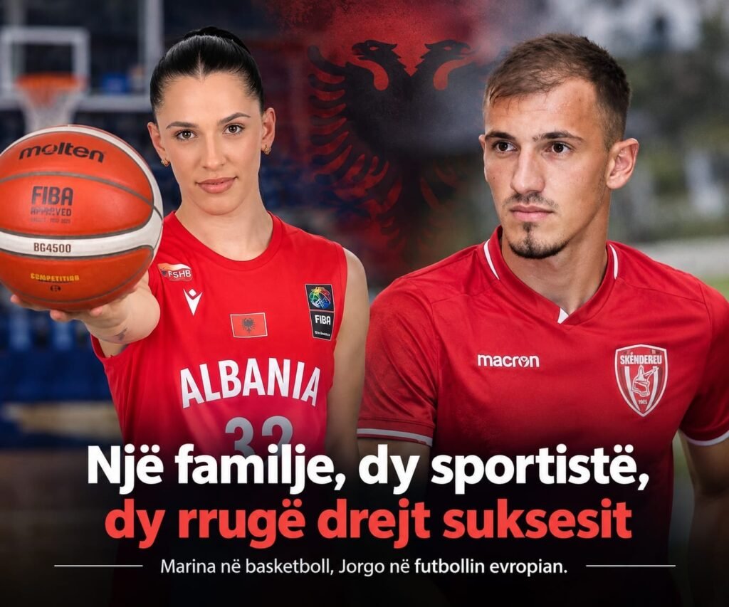 Vëlla e motër në sport/ Marina dhe Jorgo Pëllumbi, dy rrugë drejt suksesit në basketboll dhe futboll